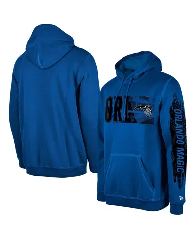 New Era Men's Orlando Magic Blue Tip-off Collection Pullover Hoodie