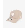 New Era Mens Pastel Brown 9forty New York Yankees Cotton Cap In Pastel Brown