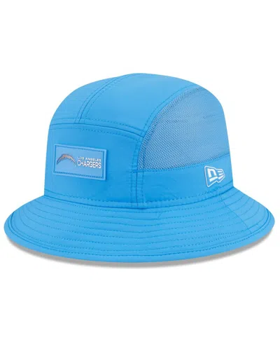 New Era Men's Powder Blue Los Angeles Chargers 2025 Sideline Bucket Hat