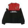 New Era Men's Pull-on Windbreaker Color Block Windbreaker Aricar In Black/original Team Colors