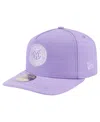 New Era Men's Purple New York City Fc Color Pack A-frame 59fifty Fitted Hat In Purple