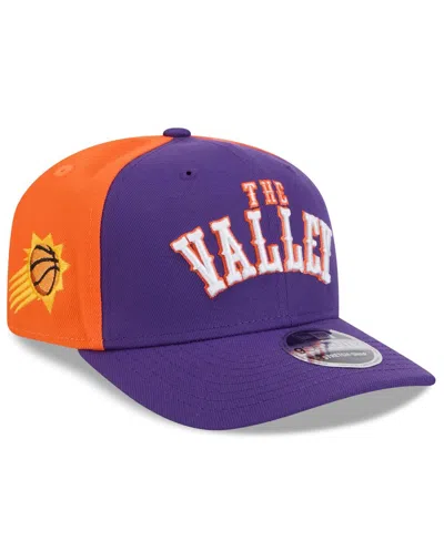 New Era Men's Purple Phoenix Suns 2024/25 City Edition 9seventy Stretch-snap Hat