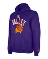 New Era Men's Purple Phoenix Suns 2024/25 City Edition Pullover Hoodie In Purple