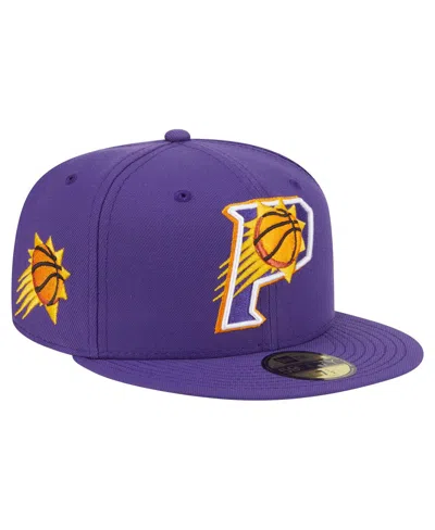 New Era Men's Purple Phoenix Suns Deceptor 59fifty Fitted Hat