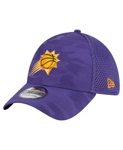 New Era Men's Purple Phoenix Suns Subtle Camo 39thirty Flex Hat