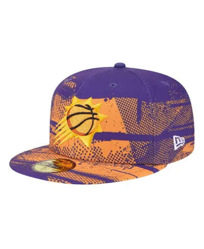 New Era Men's Purple Phoenix Suns Tip-off 59fifty Fitted Hat In Multi