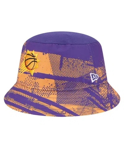 New Era Men's Purple/orange Phoenix Suns Tip-off Bucket Hat