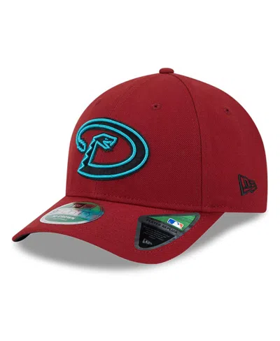 New Era Men's Red Arizona Diamondbacks Player Replica 9forty Adjustable Hat