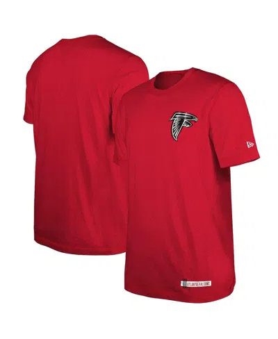 New Era Men's Red Atlanta Falcons 2024 Nfl Training Camp T-shirt In Heather Red
