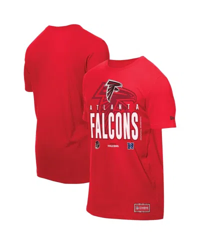 New Era Men's Red Atlanta Falcons 2025 Nfl Training Camp T-shirt