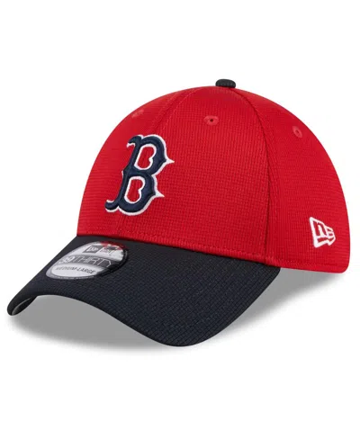 NEW ERA MEN'S RED BOSTON RED SOX 2024 BATTING PRACTICE 39THIRTY FLEX HAT