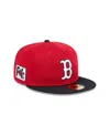 New Era Men's Red Boston Red Sox 2025 Spring Training 59fifty Fitted Hat In Red