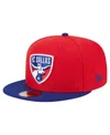 New Era Men's Red Fc Dallas 2025 Kickoff 59fifty Fitted Hat In Red