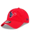 New Era Men's Red Houston Texans Core Classic 9twenty Adjustable Hat In Red