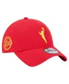 NEW ERA MEN'S RED INDIANA FEVER 9TWENTY ADJUSTABLE HAT