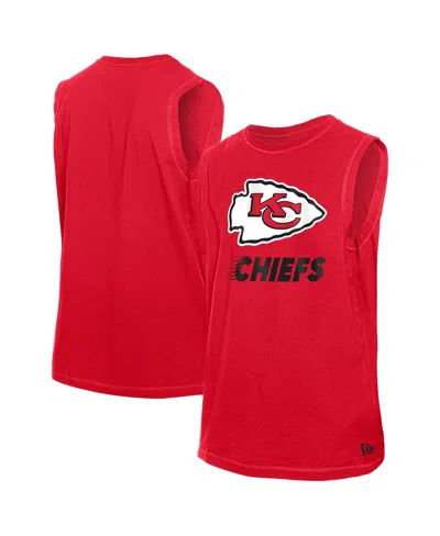 New Era Men's Red Kansas City Chiefs Leisure Collection Tank Top