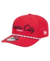 New Era Men's Red Kansas City Chiefs Script 9seventy Adjustable Hat In Red