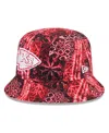 New Era Men's Red Kansas City Chiefs Shibori Bucket Hat In Red