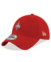 New Era Men's Red Las Vegas Aces Core Logo 9twenty Adjustable Hat In Red