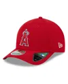 New Era Los Angeles Angels Alt Authentic Collection On-field Low Profile 59fifty Fitted Cap In Red