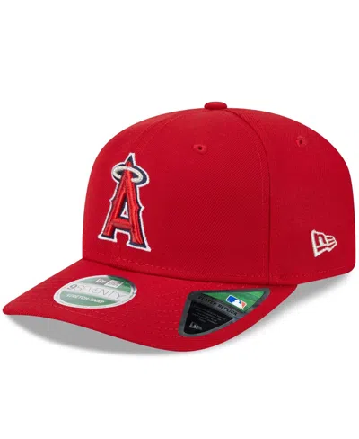 NEW ERA MEN'S RED LOS ANGELES ANGELS PLAYER REPLICA 9SEVENTY ADJUSTABLE HAT