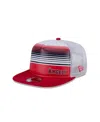 New Era Men's Red Los Angeles Angels Team Horizon 9fifty A-frame Trucker Snapback Hat In Red
