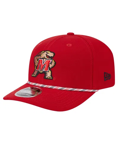 New Era Men's Red Maryland Terrapins Gameday Multi-rope 9seventy Stretch Snap Hat