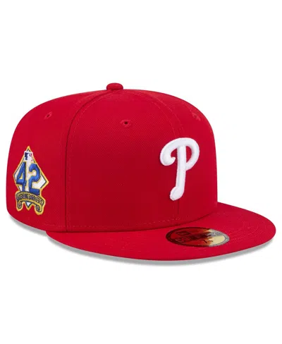 New Era Men's Red Philadelphia Phillies …