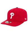 New Era Men's Red Philadelphia Phillies Team 19twenty Adjustable Hat In Red