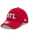 New Era Men's Red St. Louis Cardinals 2024 City Connect 39thirty Flex Hat In Red