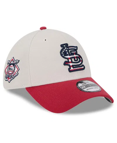 New Era Men's Red St. Louis Cardinals 2024 Fourth Of July 9twenty Adjustable Hat