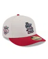 New Era Men's Red St. Louis Cardinals 2024 Fourth Of July 59fifty Fitted Hat In Khaki