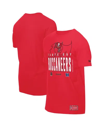New Era Men's Red Tampa Bay Buccaneers 2025 Nfl Training Camp T-shirt
