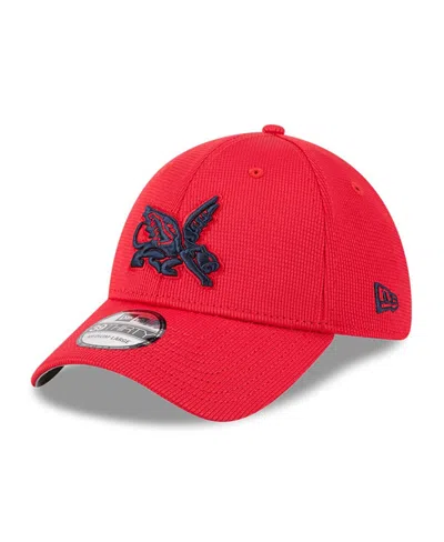 New Era Men's Red Texas Rangers City Connect Batting Practice 39thirty Flex Hat