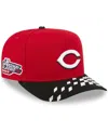 New Era Men's Red/black Cincinnati Reds 2025 Mlb Speedway Classic A-frame 59fifty Fitted Hat In Multi
