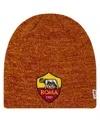 NEW ERA MEN'S RED/GOLD AS ROMA SKULL KNIT BEANIE