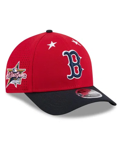 New Era Men's Red/navy Boston Red Sox 2025 Mlb All-star Game 9forty M-crown Adjustable Hat
