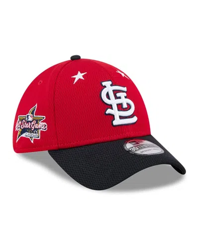New Era Men's Red/navy St. Louis Cardinals 2025 Mlb All-star Game 39thirty Flex Hat