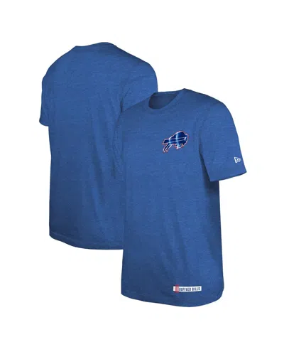 New Era Men's Royal Buffalo Bills 2024 Nfl Training Camp T-shirt In Heather Royal