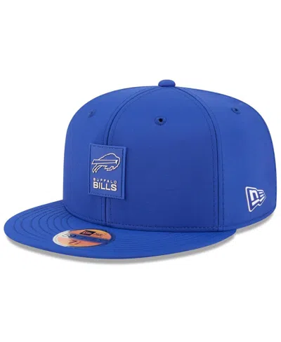 New Era Men's Royal Buffalo Bills 2025 Sideline 59fifty Fitted Hat In Blue