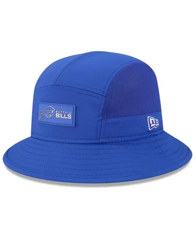 New Era Men's Royal Buffalo Bills 2025 Sideline Bucket Hat In Blue