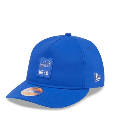 New Era Men's Royal Buffalo Bills 2025 Sideline Retro Crown 59fifty Fitted Hat In Blue