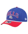 New Era Men's Royal Buffalo Bills Arch Coolera 9forty A-frame Adjustable Hat In Blue