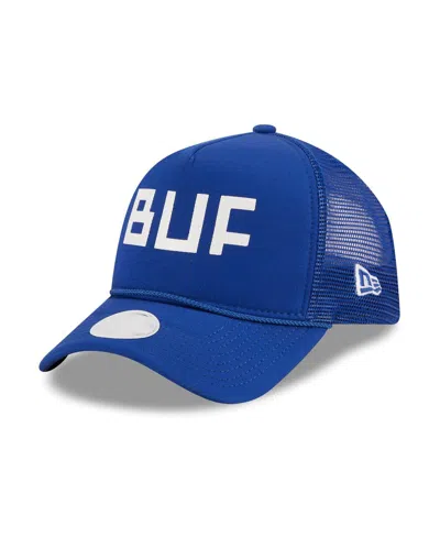 New Era Men's Royal Buffalo Bills Mcgee Trucker 9forty Adjustable Hat