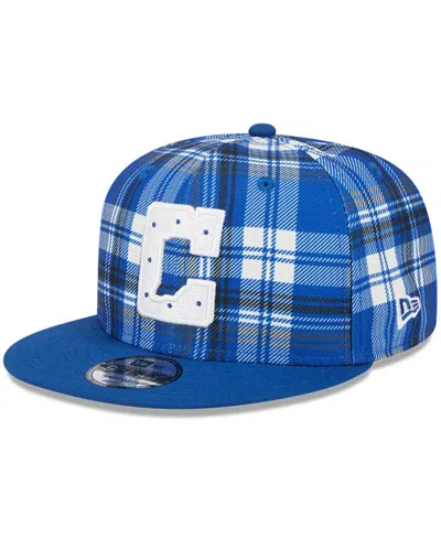 New Era Men's Royal Indianapolis Colts 2024 Sideline Statement 9fifty Snapback Hat