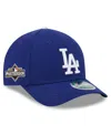New Era Men's Royal Los Angeles Dodgers 2025 Mlb Postseason Side Patch 9forty Adjustable Hat In Blue