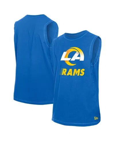 New Era Men's Royal Los Angeles Rams Leisure Collection Tank Top In Blue