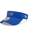 New Era Men's Royal New York Giants 2025 Sideline Visor Hat In Blue