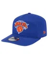 New Era Men's Royal New York Knicks Cotton 19twenty Adjustable Hat In Blue