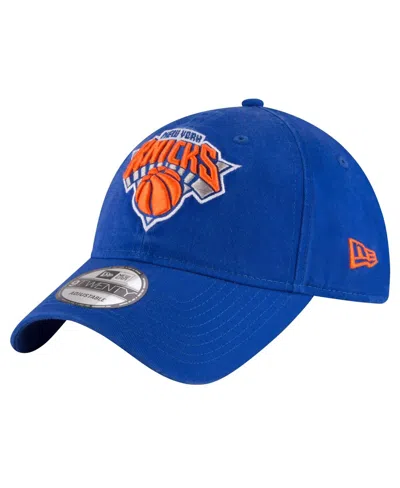 NEW ERA MEN'S ROYAL NEW YORK KNICKS TEAM 2.0 9TWENTY ADJUSTABLE HAT